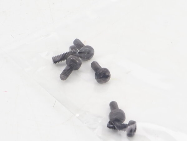 E1641 Fleischmann H0 704405 Ersatzteil 6x Linsenschraube - M2x4 8/5 mm 1:87