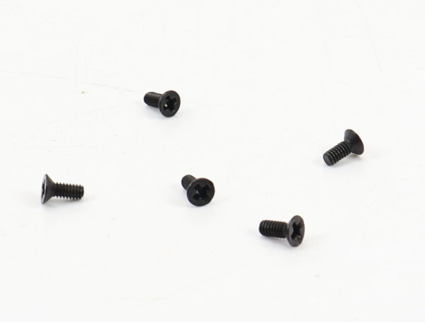 E1641 Fleischmann H0 704405 Ersatzteil 5x SK-Schraube M2x4!8/5 mm schwarz 1:87