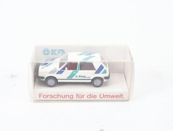 Wiking H0 Modellauto PKW Forschung für die Umwelt Öko Golf VW 1:87