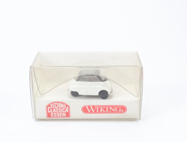 Wiking H0 808 04 Modellauto PKW BMW Isetta 4-Rad Weiß 1:87