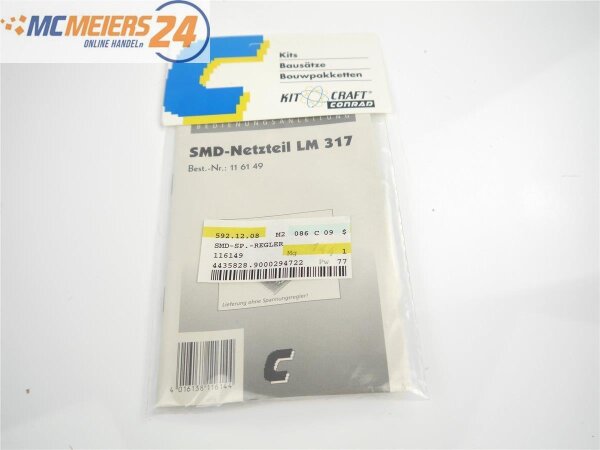 E418 Conrad 11 61 49 Zubehör SMD-Netzteil LM 317 *NEU*