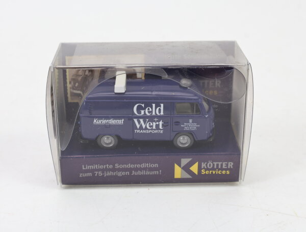 Wiking H0 Modellauto PKW Geld+Wert Transporter Kötter Services 1:87