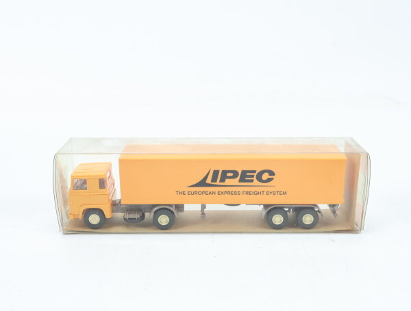 Wiking H0 546 Modellauto LKW Lipec Scania LB 111 Sattelzug Orange 1:87