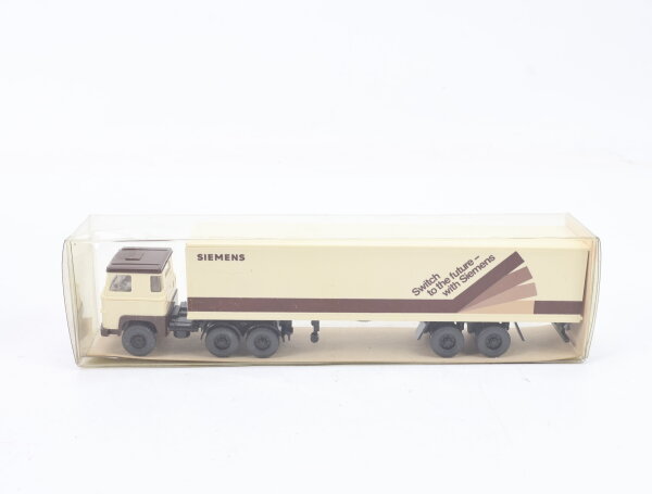 Wiking H0 255201 Modellauto LKW Siemens Container Scania engl. Ausf. 1:87
