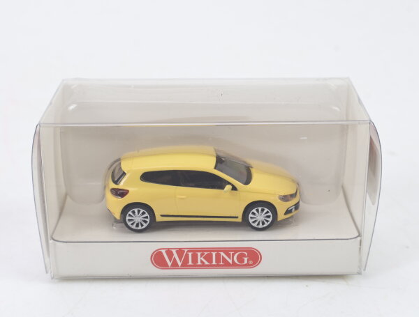 Wiking H0 0073 02 32 Modellauto PKW VW Scirocco Gelb 1:87