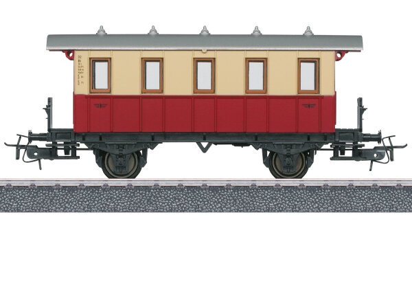 Märklin H0 4107 Start up - Personenwagen Abteilwagen beige/rot 1:87