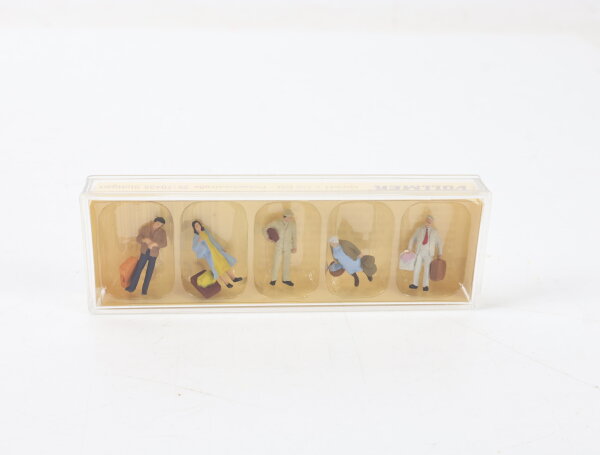 Vollmer H0 2319 Figuren-Set Reisende Personen mit Gepäckstücke 1:87