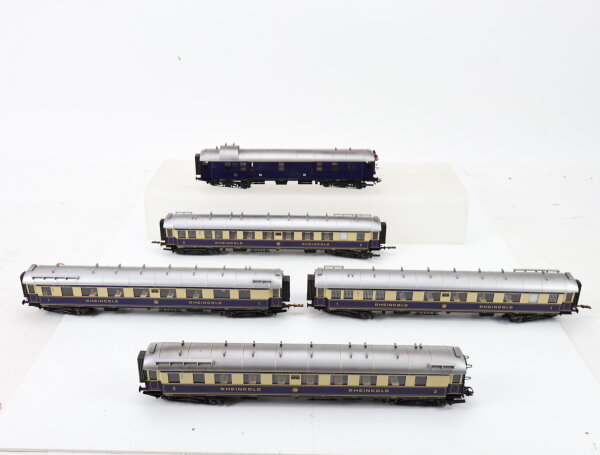 Märklin H0 42283 Personenwagen Set Schnellzugwagen "Rheingold" DRG / Licht NEM