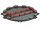 Märklin my world H0 23402 Drehscheibe Bausatz | 36 cm | 6 Gleisanschlüsse