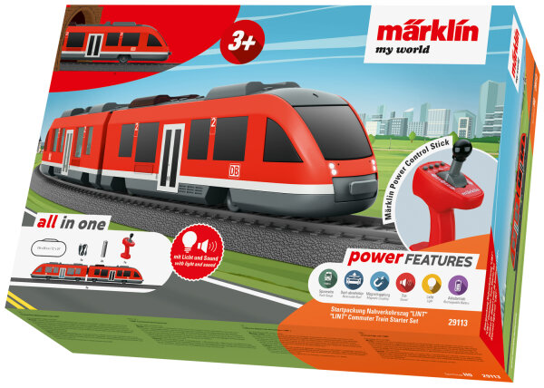 Märklin my world H0 29113 Startpackung Triebwagenzug Nahverkehrszug LINT rot