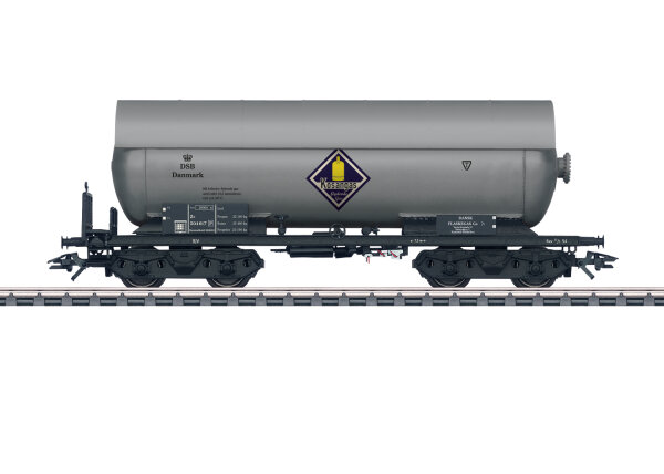 Märklin H0 46464 Güterwagen Gaskesselwagen 504 017 DSB Ep. III / NEM