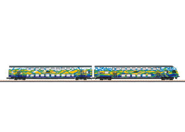 Märklin Spur Z 87307 Personenwagen-Set 2-tlg. Doppelstockwagen Touristik 2 DB AG