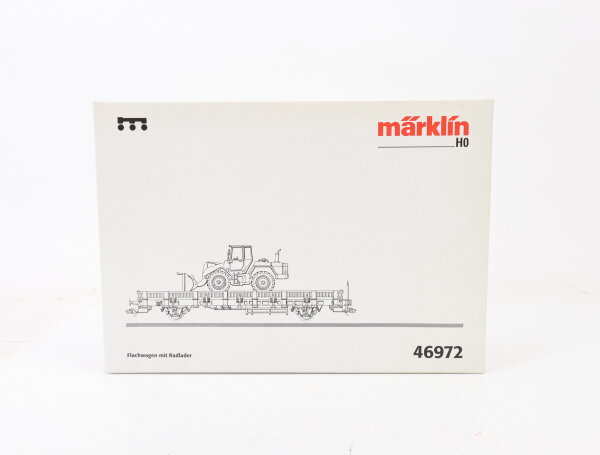 Märklin H0 46972 Güterwagen Flachwagen 336 1 740-6 Kls443 DB / NEM