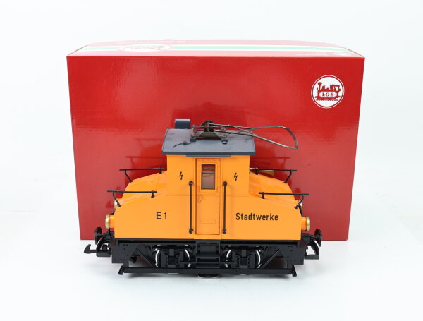 LGB Spur G 20301 Elektrolok E-Lok "Stadtwerke" E1 / Digital mfx Sound