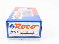 Roco H0 46998 Güterwagen Niederbordwagen mit Unimog moosgrün 462 129 DB / NEM