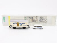 Trix H0 24043 gedeckter Güterwagen...