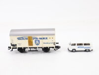 Trix H0 24043 gedeckter Güterwagen "Triumph-Werke"  Museumswagen 2004 / NEM