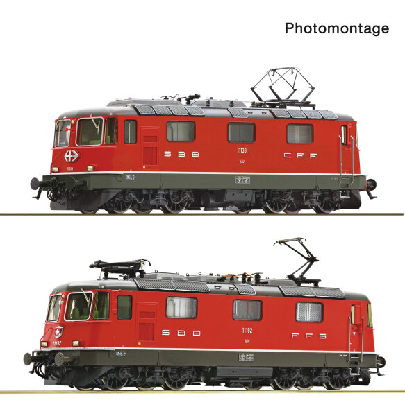 Roco H0 7500127 2-tlg. Set: Elektrolokomotiven Re 4/4 II 11133 und Re 4/4 II 11192, SBB