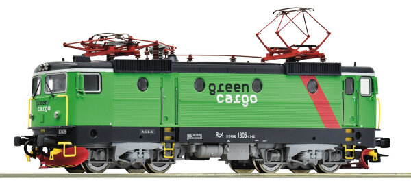 Roco H0 7520007 Elektrolokomotive Rc4 1305, Green Cargo