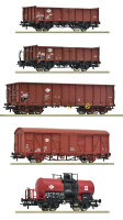 Roco H0 6600126 5-tlg. Set: Güterzug, MAV