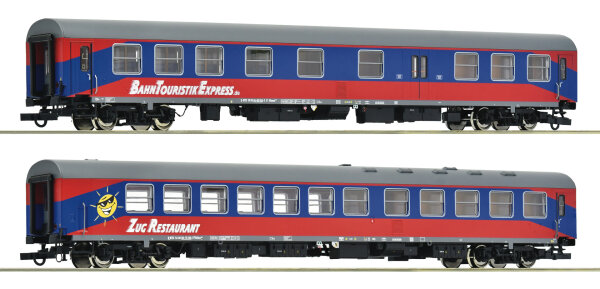 Roco H0 74027 2-tlg. Set: Reisezugwagen, BTE