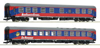 Roco H0 74027 2-tlg. Set: Reisezugwagen, BTE