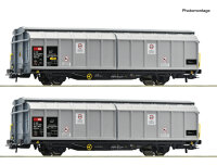 Roco H0 6600110 2-tlg. Set: Schiebewandwagen, SBB Cargo