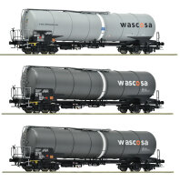 Roco H0 6600143 3-tlg. Set: Kesselwagen, Wascosa