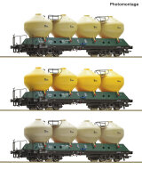 Roco H0 6600177 3-tlg. Set: Silowagen, CSD