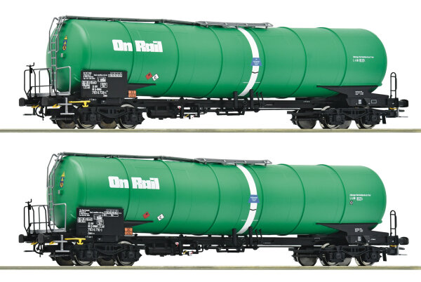 Roco H0 6600147 2-tlg. Set: Kesselwagen, OnRail