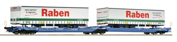 Roco H0 6600117 Doppeltaschen-Gelenkwagen T3000e, VTG