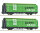 Roco H0 6600114 2-tlg. Set: Schiebewandwagen, Green Cargo