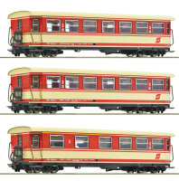 Roco H0 6240004 3-tlg. Set: Personenwagen, ÖBB