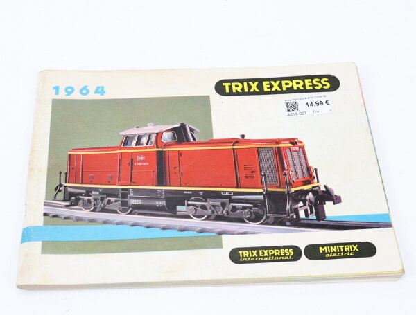 Trix Express Minitrix Katalog 1964 Heft Modelleisenbahn