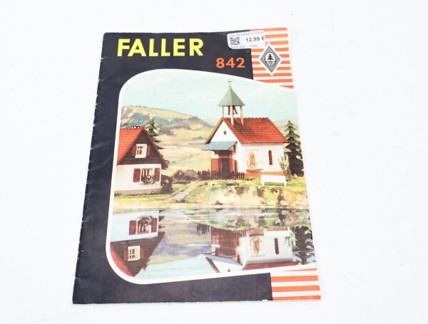 Faller Modellbau Katalog Broschüre "Die Gestaltung von Modellhäuschen" 1959