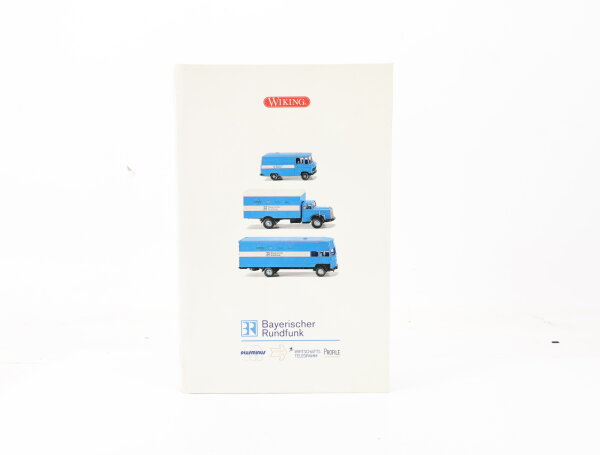 Wiking H0 990 03 Modellauto Set Wirtschaftsredaktion Bayrischer Rundfunk 1:87