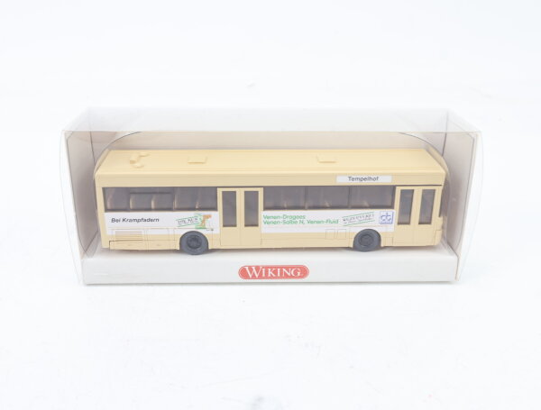 Wiking H0 Modellauto Werbemodell Bus MB O 305 "CT Arzneimittel Venen" 1:87