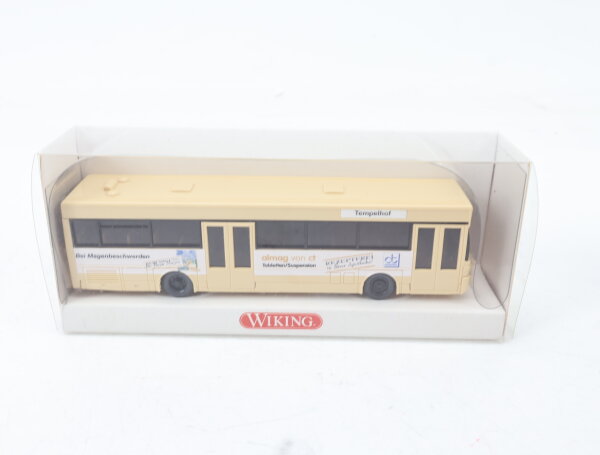 Wiking H0 Modellauto Werbemodell Bus MB O 305 "CT Arzneimittel almag" 1:87