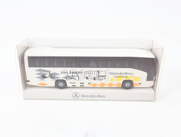 Wiking H0 B 6 600 0044 Modellauto Bus Reisebus MB O 404 RHD "100 Jahre MB" 1:87