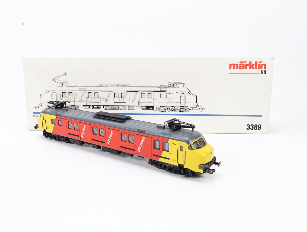 Locomotive Märklin 3388 Motorpost H0 - Série MP 3000 NS - Boîte D'origine