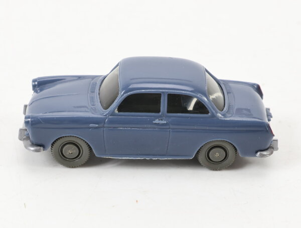 Wiking H0 307/1E Modellauto PKW VW 1500 Stufenheck mattgraublau 1:87