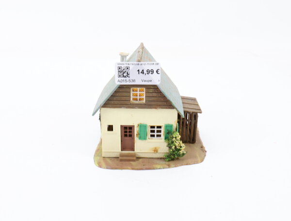 Vaupe H0 8134 Gebäude Siedlungshaus mit Schuppen