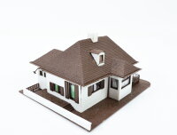 Vollmer H0 14600 Gebäude Wohnhaus Landhaus Bungalow mit Garage