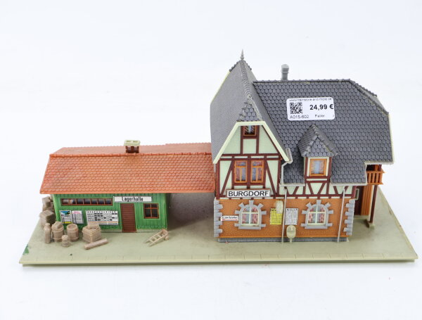 Faller H0 B-101 Gebäude Bahnhof Burgdorf