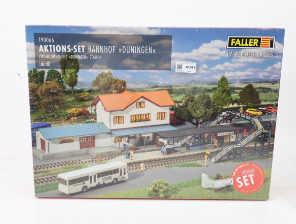 Faller H0 190066 Bausatz Bahnhof "Duningen" Aktions-Set