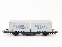 Märklin H0 4659 Güterwagen Containerwagen 042 0 606-4 "Hapag Lloyd" DB OVP