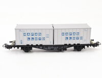 Märklin H0 4659 Güterwagen Containerwagen 042 0 606-4 "Hapag Lloyd" DB OVP