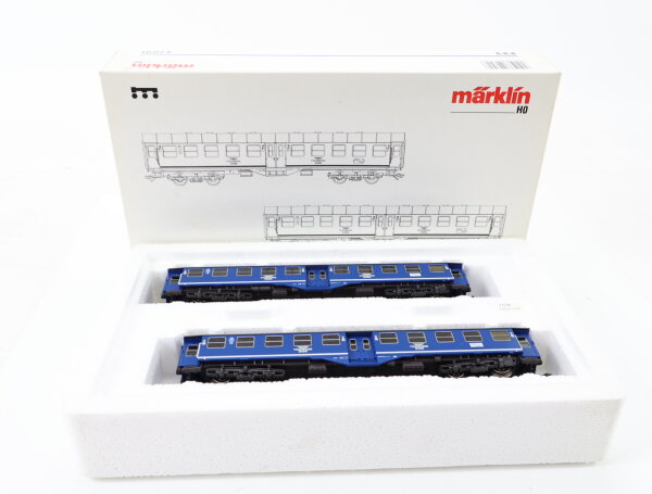 Märklin H0 43219 Personenwagen-Set 2-tlg. "Tegernsee-Bahn" Umbauwagen / NEM MHI