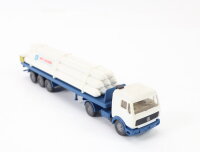 Wiking H0 Modellauto Sattelzug LKW MB 1635 S weiß, Werbemodell Air Liquide 1:87