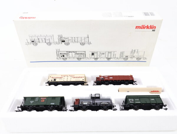 Märklin H0 4510 Güterwagen-Set 5-tlg. "Württemberg Länderbahn 1:87